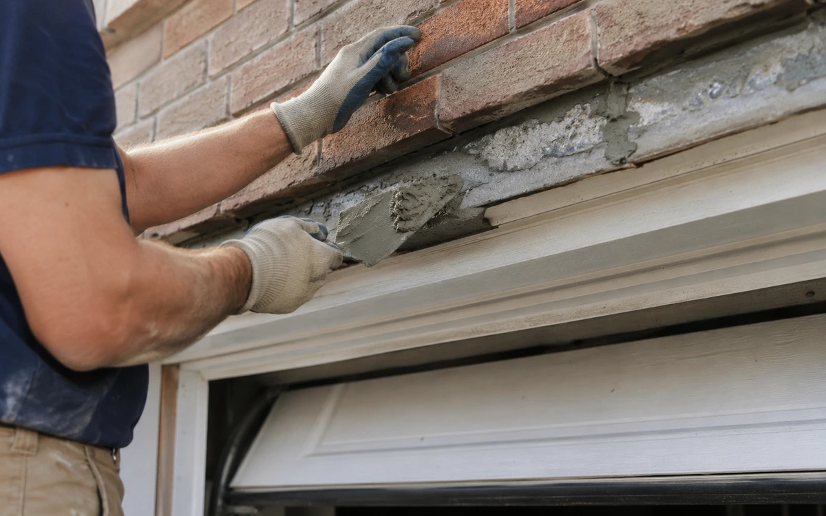 Garage lintel repair contractor